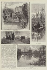 El nuevo parque público para el norte de Londres, el regalo de Sir Sydney Waterlow, Baronet